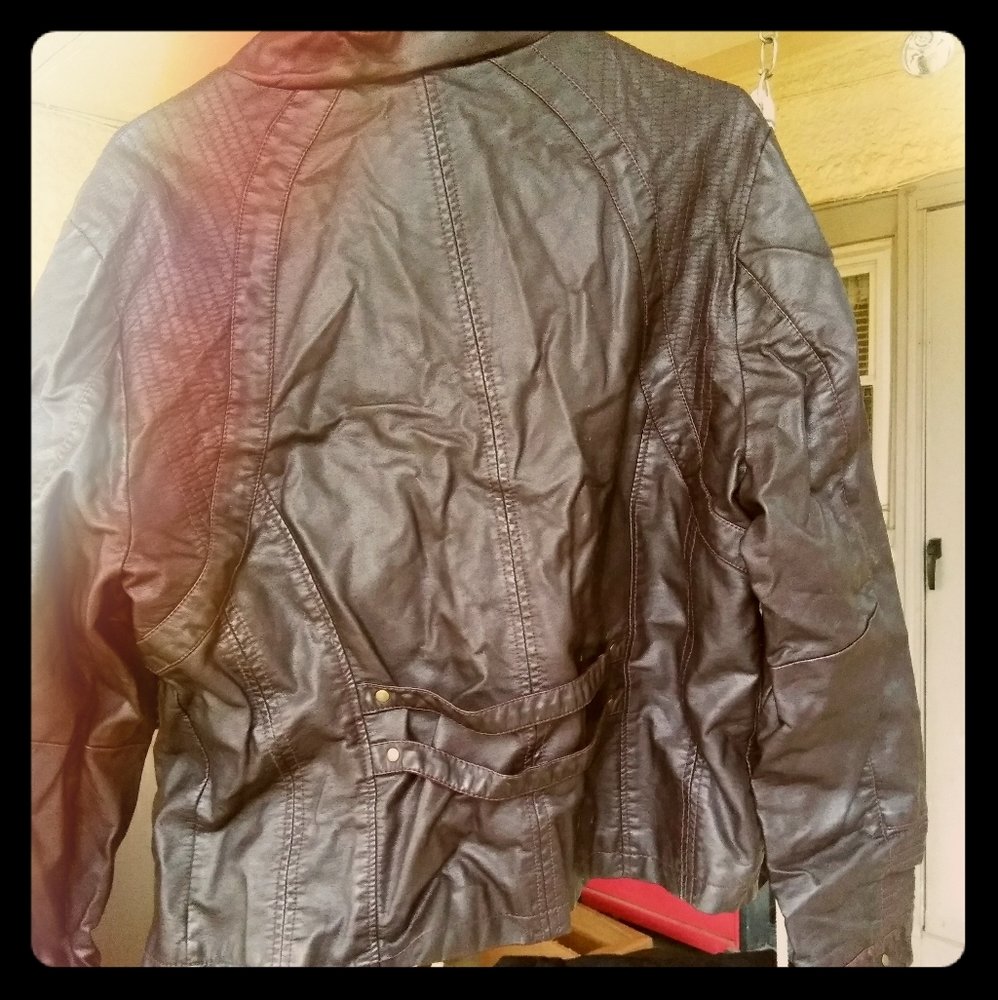 Trendy Cato Leather jacket.